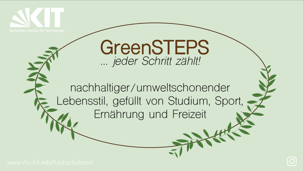 GreenSteps Projektvorstellung