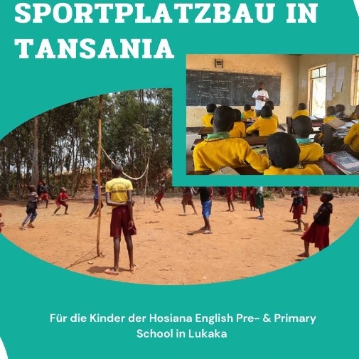 Sportplatzbau in Tansania